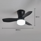 🔥🔥Ventilador de teto com luz LED e controle remoto🔥