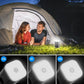 🏕️ Bomba de ar recarregável para camping – Luz LED, Inflação rápida, Compacta – Pagamento na entrega 🔋