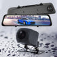 🔥🔥12" 4K Front and Rear HD Night Vision Dash Cam