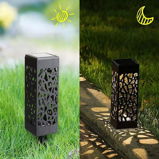 🔥Luminária de solo solar para jardim