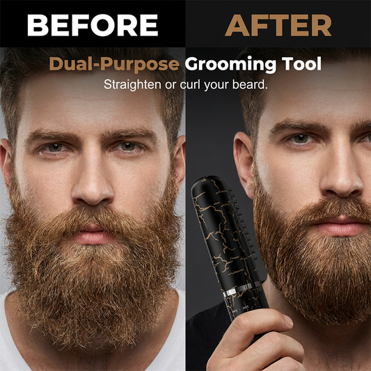 🔥🔥Ferramenta multifuncional portátil para estilizar a barba masculina🔥