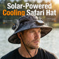 🔥🔥Chapéu de balde com ventilador solar para refrescar o verãoSummer Cooling Solar Fan Bucket Hat