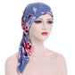 📢📢50% DE DESCONTO!! ⏰Turbante/Lenço de Cabeça Floral Feminino Pré-Amarrado