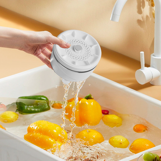 🔥Último dia de promoção! 60% de desconto⏰🥬🍎✨Purificador e lavador automático de frutas e vegetais🎁