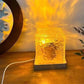 🎁🎁Luz ambiente LED com ondulação dinâmica da água