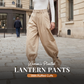 👖🎉 Calças femininas estilo «lanterna» com pregas e babados nas bainhas – Leves e arejadas – Perfeitas para o verão, para a praia ou para um look boho romântico – femininas e confortáveis 🌸