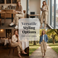 👖🎉 Calças femininas estilo «lanterna» com pregas e babados nas bainhas – Leves e arejadas – Perfeitas para o verão, para a praia ou para um look boho romântico – femininas e confortáveis 🌸