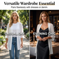 🌟 Casaco de malha leve, transparente e aberto – arejado, versátil e perfeito para usar em camadas – ideal para dias quentes, praia e lazer – look feminino com uma transparência elegante