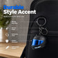 Novelty Mini Motorcycle Helmet Keychain