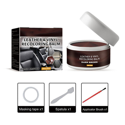 🥳Produto mais vendido de 2026🥳💞 Mais de 50.000 unidades vendidas! 🛋️✨ 50% de desconto! Creme reparador de couro – Preenche arranhões e desgastes, restaurando a textura do couro. 💺🛡️