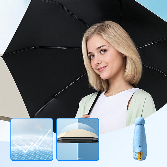 🔥🔥Guarda-chuva dobrável compacto com proteção UV