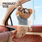 🥳PROMOÇÃO IMPERDÍVEL DE 2026🥳💞MAIS DE 50 MIL VENDIDOS!⏳✨Porta-lenços de pelúcia de urso adorável para carro