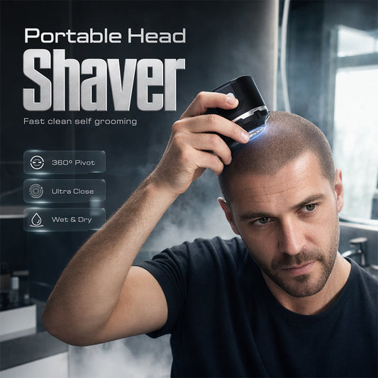 🥳Produto mais vendido de 2026🥳💞 Mais de 50.000 unidades vendidas! 💈💪 50% de desconto! Barbeador elétrico masculino – Lâminas de aço inoxidável, design ergonômico para autocuidado. Bateria com duração de 6 horas. ⚡✨