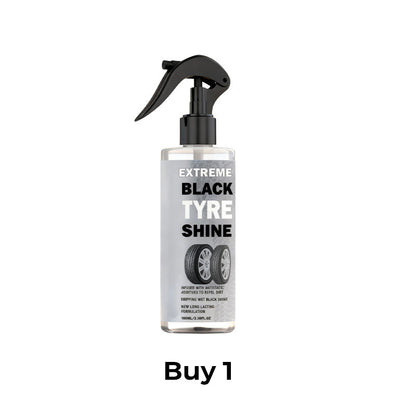 Spray de brilho para pneus com proteção de longa duração