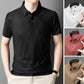 Camisa masculina texturizada de manga curta