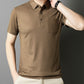 Camisa masculina texturizada de manga curta
