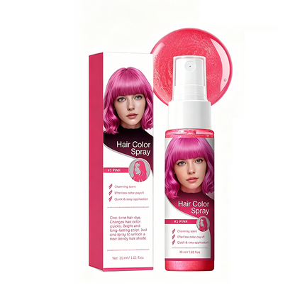 👩Spray de coloração capilar temporária, lavável e instantânea