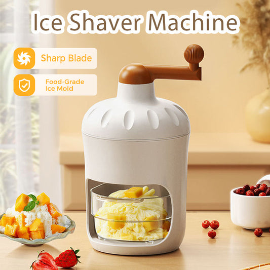 Máquina de gelo raspado manual com molde de gelo