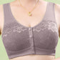 🔥Compre 2 e leve 1 grátis, 50% de desconto💝 Sutiã confortável com fecho frontal fino