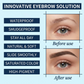 ✨ Diga adeus às sobrancelhas ralas e irregulares – Caneta de microblading 3D com ponta dupla para resultados naturais e duradouros! ✨