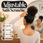Faixa de cabelo ajustável com cordão de cetim