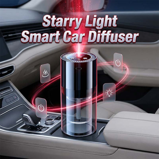 Difusor de óleo inteligente para carro com luz estrelada