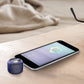 Amplificador portátil para celular com plugue