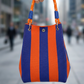 ⏳Oferta por tempo limitado com 50% de desconto⏰Bolsa Bucket em Tricô às Riscas👜