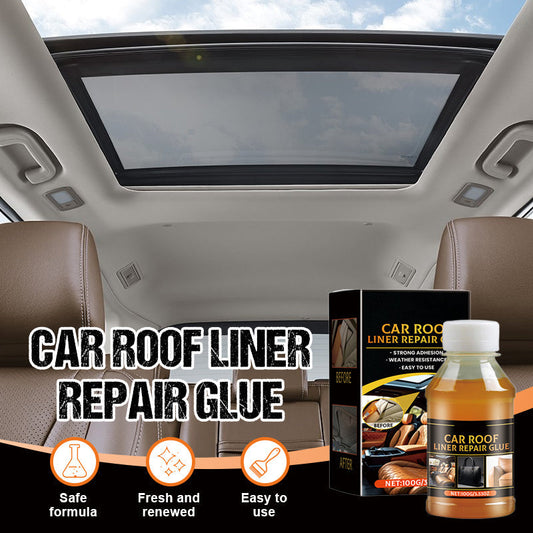 🔥Promoção Imperdível: 50% de desconto🔥 Adesivo para reparação de forro de tejadilho de automóvel, resistente ao calor, de secagem rápida🚗