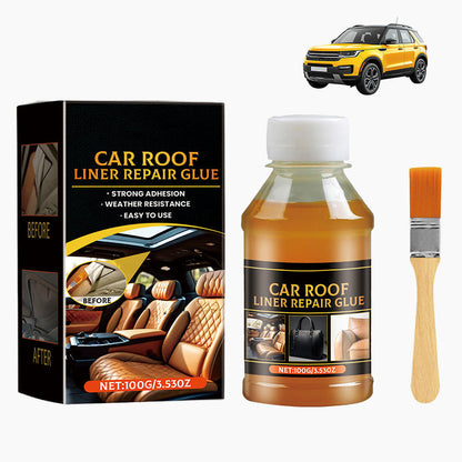 🔥Promoção Imperdível: 50% de desconto🔥 Adesivo para reparação de forro de tejadilho de automóvel, resistente ao calor, de secagem rápida🚗