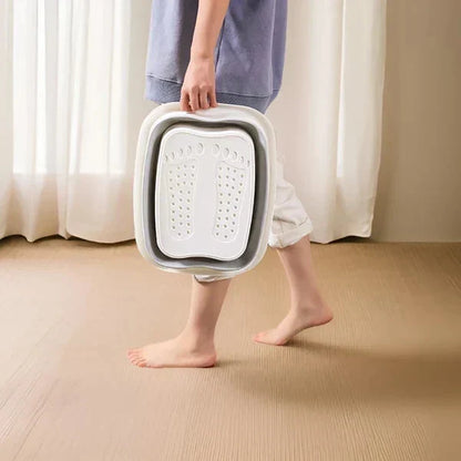 ⏳Desconto de 50% por tempo limitado⏰Banho de pés dobrável para massagem🦶♨️