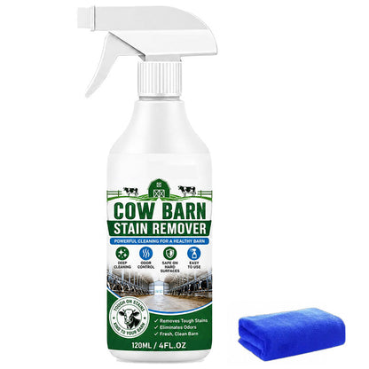 🧹DÊ ADEUS ÀS MANCHAS DIFÍCEIS DE ESTÁBULO!🧹 Spray Removedor – Limpa a Sujidade e os Resíduos, Reduz os Odores, Pulveriza e Limpa – Simples e Eficaz! 🌾