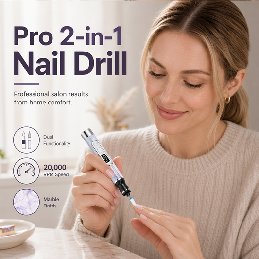 🥳PROMOÇÃO IMPERDÍVEL DE 2026🥳💞MAIS DE 50 MIL VENDIDOS!⏳✨Lixadora de Unhas Elétrica 2 em 1