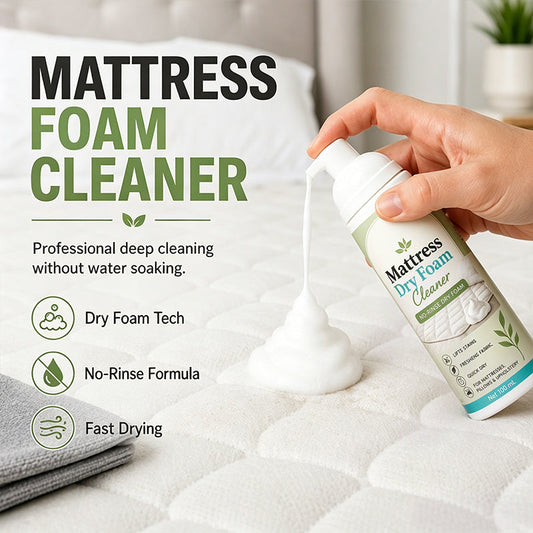 ✨✨Produto de limpeza de espuma seca para colchões que não necessita de enxaguamento