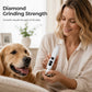 🔥Promoção Imperdível com 50% de desconto🔥 Lixador de unhas para animais de estimação com LED e indicador de bateria – Silencioso, USB-C, para cães e gatos 🐾