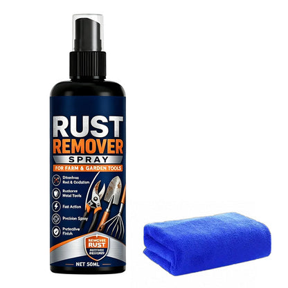 🔥Promoção Imperdível com 50% de desconto🔥 Spray Removedor de Ferrugem para Metal – Ajuda a Dissolver Ferrugem, 100ml, para Ferro e Aço 🔧