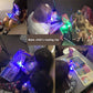 🔥Promoção Imperdível com 50% de desconto🔥 Mini Luzes de Dedo LED Coloridas – Lanternas de Dedo Brilhantes para Festas com Elástico