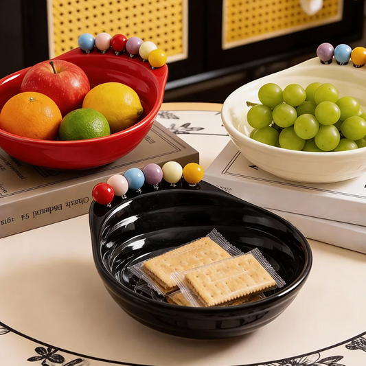 🔥🔥Divertida taça para snacks em formato de pé com garfos para fruta integrados