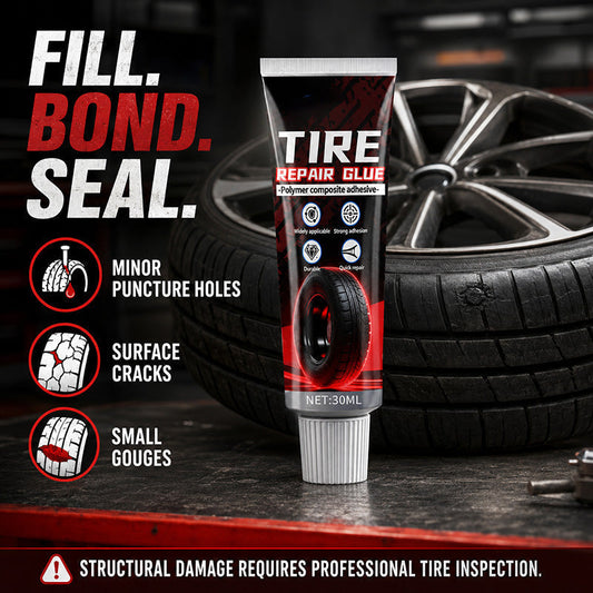 🔥Promoção Imperdível: 50% de desconto🔥 Gel Selante de Emergência para Pneus – Ajuda a selar furos, fórmula resistente ao calor, para pneus sem câmara de ar 🚗