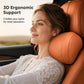 🚗✨ 50% DESCONTO! Almofada de Apoio para Pescoço e Encosto de Cabeça para Carro – Apoio confortável para a cabeça e pescoço em viagens longas 🛣️💺