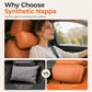 🚗✨ 50% DESCONTO! Almofada de Apoio para Pescoço e Encosto de Cabeça para Carro – Apoio confortável para a cabeça e pescoço em viagens longas 🛣️💺