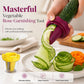 ✨Espiralizador e modelador manual de legumes para esculpir rosas.