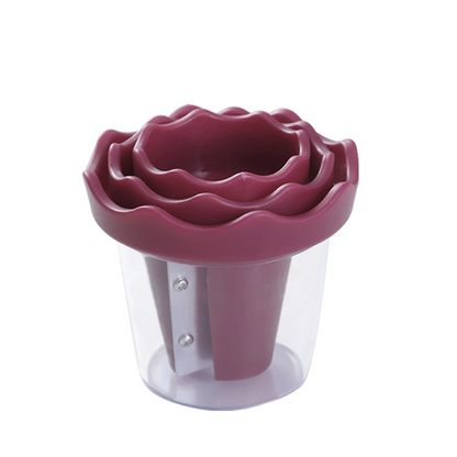 ✨Espiralizador e modelador manual de legumes para esculpir rosas.