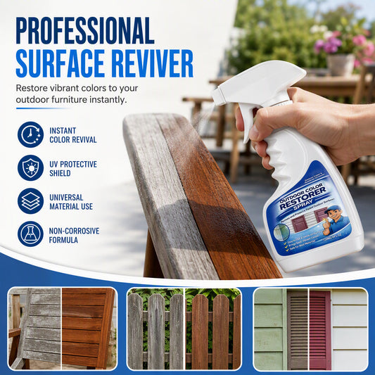✨✨Spray restaurador de cor para exteriores