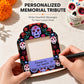 ✨Moldura decorativa para as fotos do Dia dos Mortos