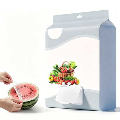 🎉 Promoção de 2026 — Mais de 41.200 unidades vendidas! 🥗 Capas elásticas descartáveis para manter os alimentos frescos 🥡