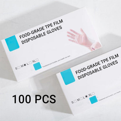 🎁Novidades de 2026 com 50% de desconto💥Luvas transparentes e espessas de qualidade alimentar – Duráveis, resistentes a perfurações e higiénicas – Perfeitas para preparar alimentos, limpar e cozinhar ✨
