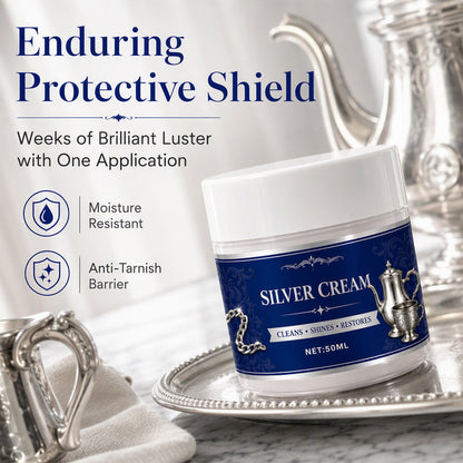 🥳Produto mais vendido de 2026🥳💞 Mais de 50.000 unidades vendidas! ✨🔧 50% de desconto! Creme restaurador de brilho para joias de prata — Remove a oxidação e manchas severas, restaurando o brilho espelhado das suas joias de prata💎🛡️