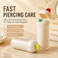 🧽50% DE DESCONTO AGORA! Kit de Viagem com Linha de Limpeza para Piercing de Orelha e Líquido de Limpeza