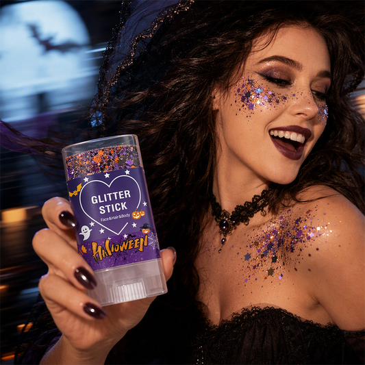 ✨✨Bastão de Glitter Corporal Multiusos para o Halloween